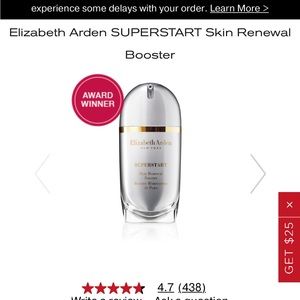 New, Elizabeth Arden skin renewal booster